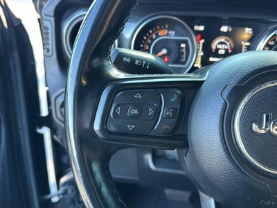 2020 Jeep Wrangler Black and Tan 4X4