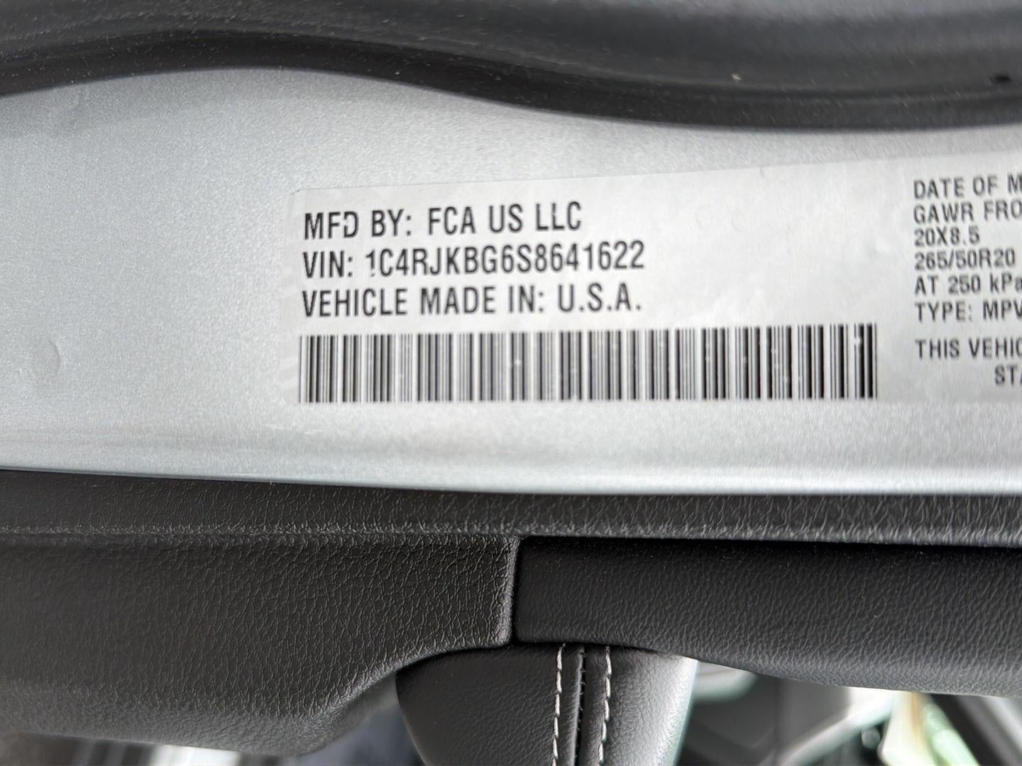 2025 Jeep Grand Cherokee L Limited 4x4