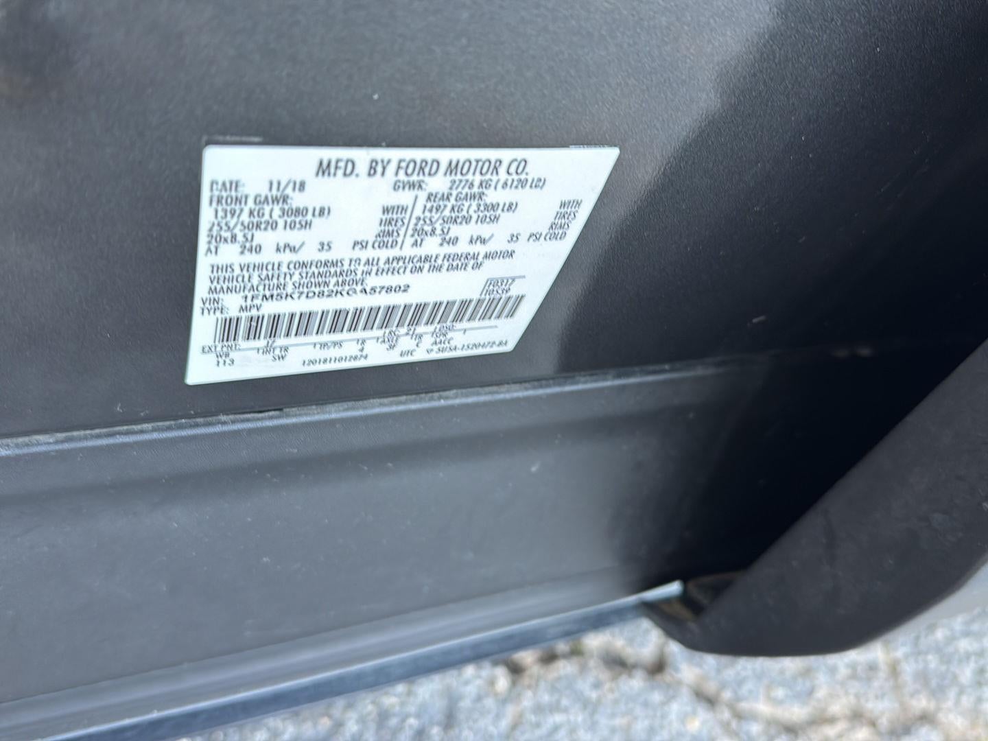 2019 Ford Explorer XLT