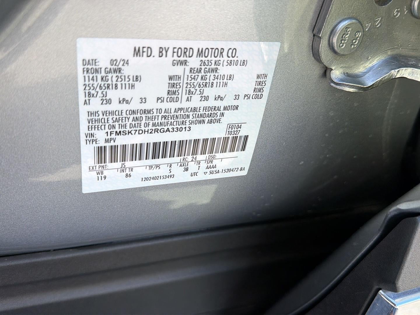 2024 Ford Explorer XLT