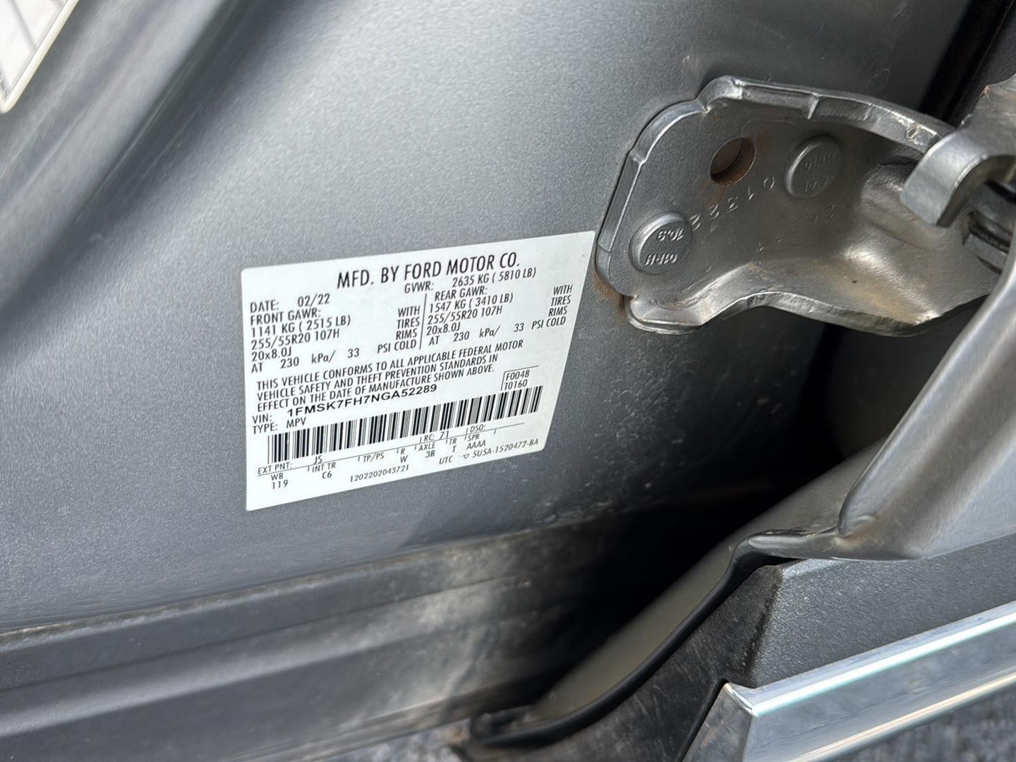 2022 Ford Explorer Limited