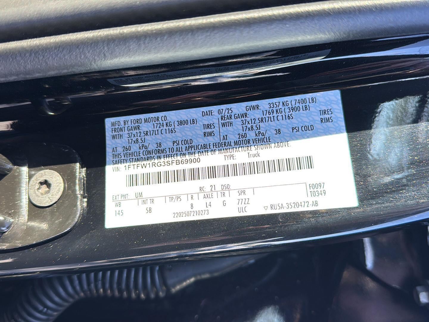 2025 Ford F-150 Raptor