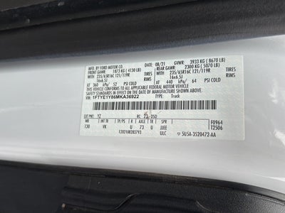 2021 Ford Transit-150 Cargo Van T-150 130" Low Rf 8670 GVWR RWD