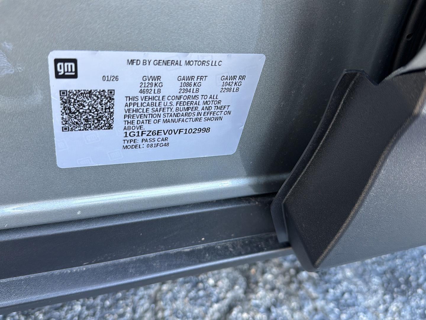 2027 Chevrolet Bolt RS