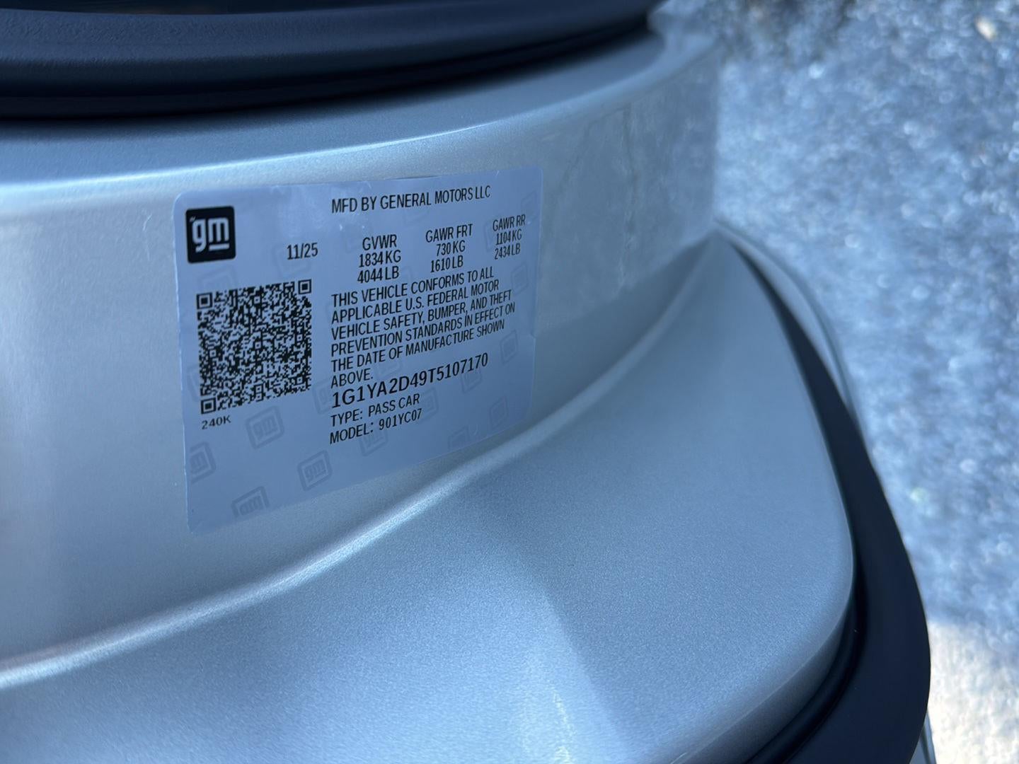 2026 Chevrolet Corvette Stingray 1LT