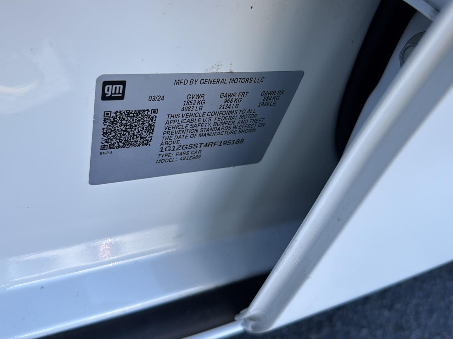 2024 Chevrolet Malibu RS