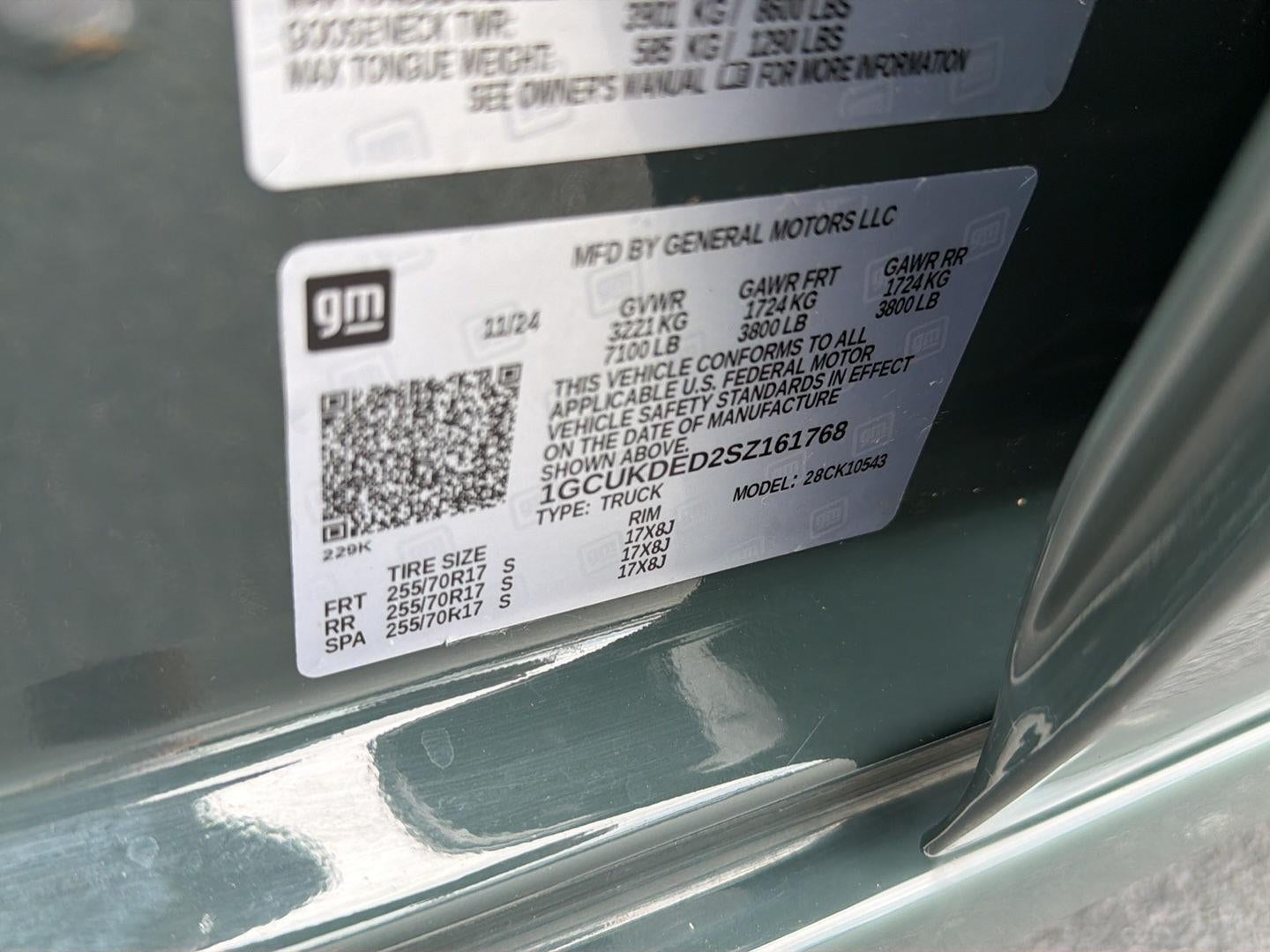 2025 Chevrolet Silverado 1500 LT