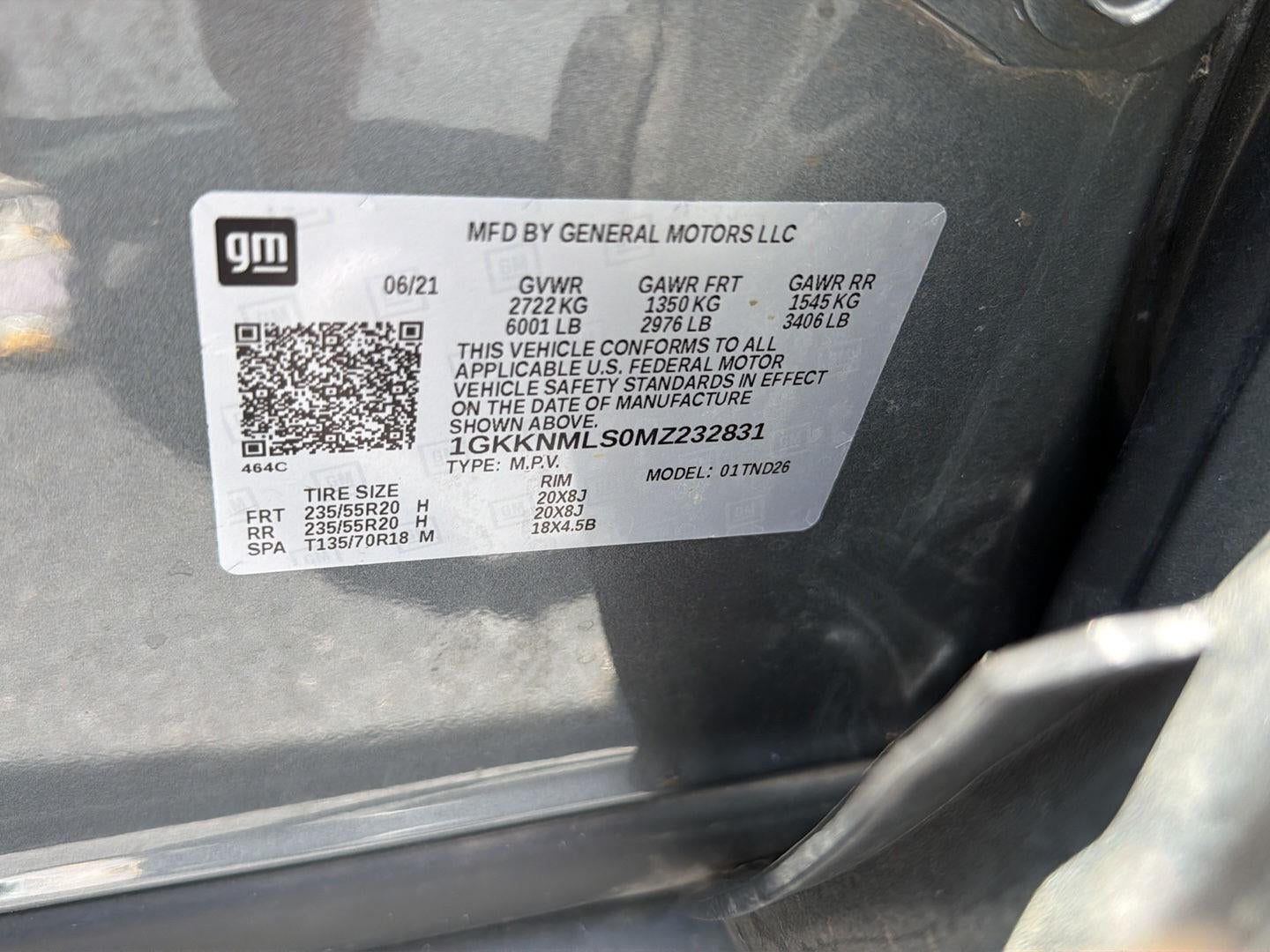 2021 GMC Acadia SLT