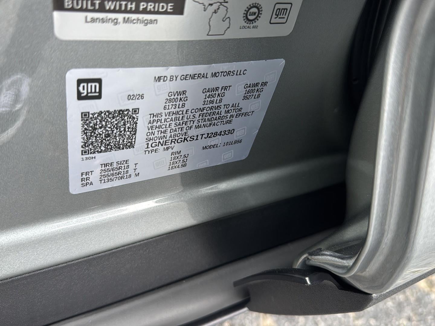 2026 Chevrolet Traverse LT