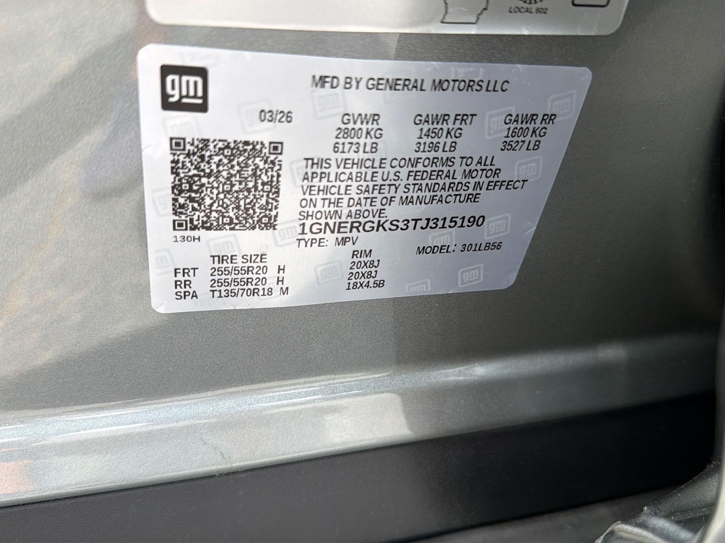 2026 Chevrolet Traverse LT
