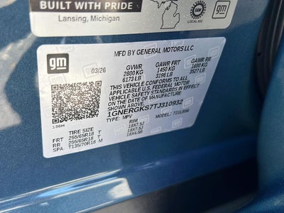 2026 Chevrolet Traverse LT