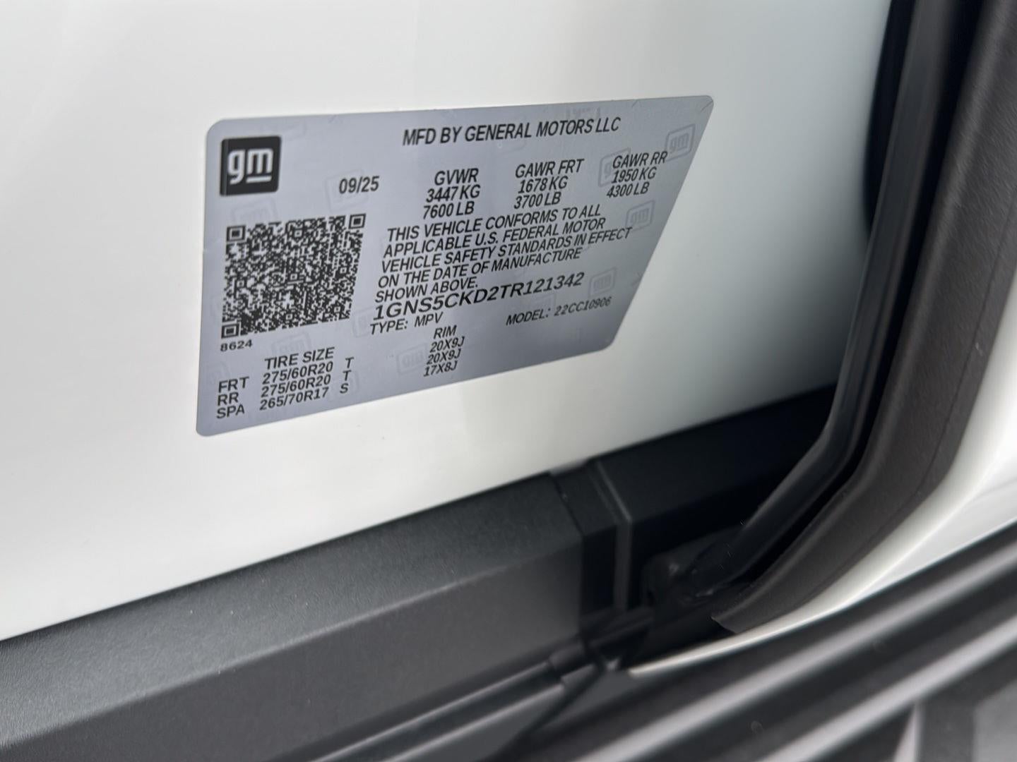 2026 Chevrolet Suburban LT