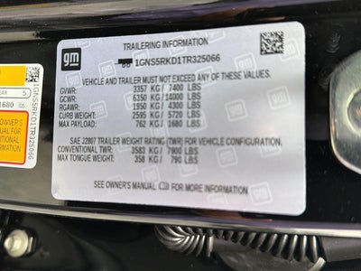 2026 Chevrolet Tahoe RST