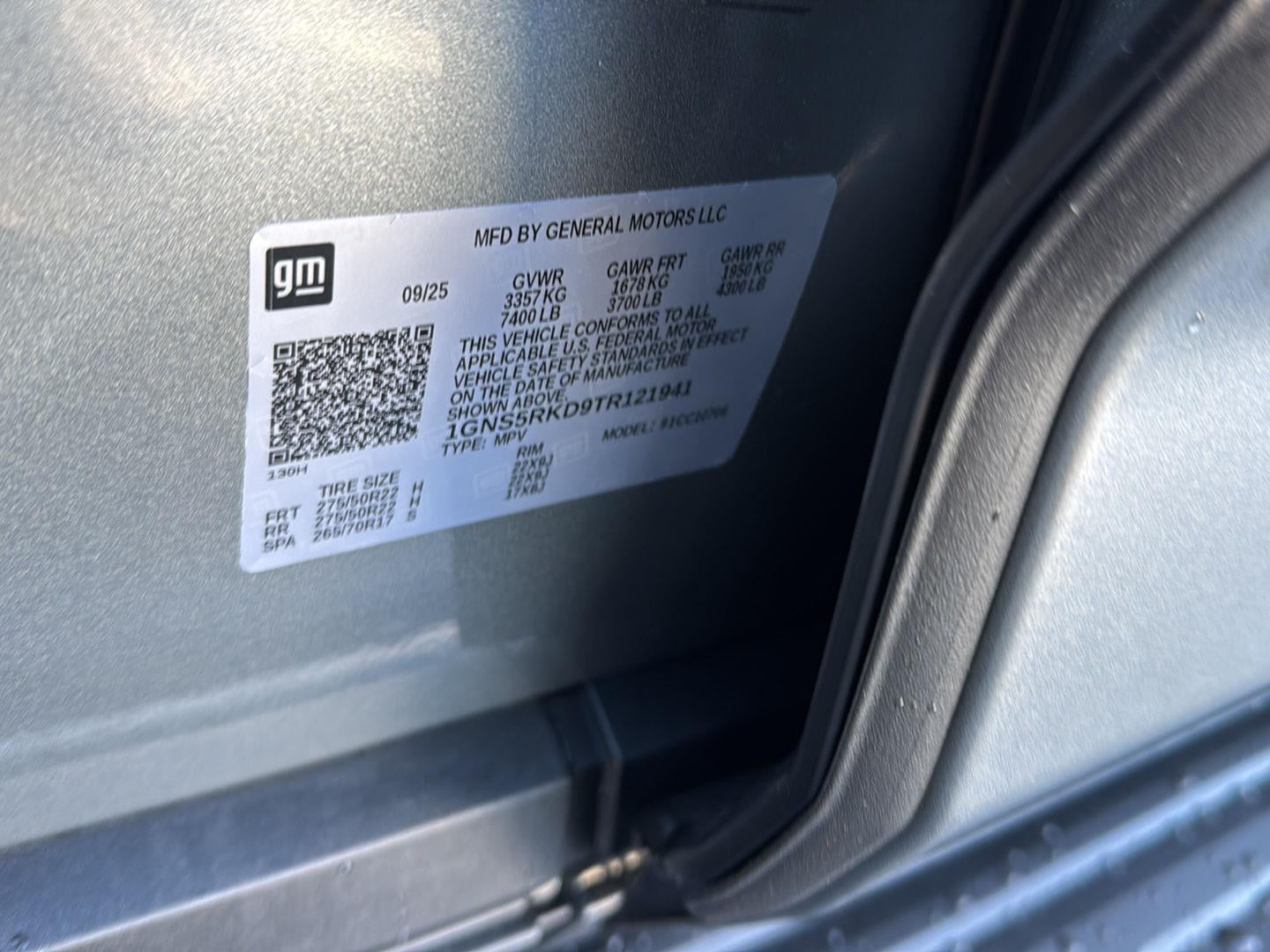 2026 Chevrolet Tahoe RST