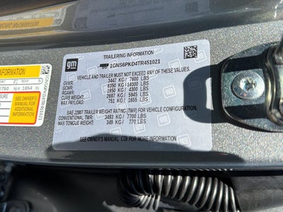 2026 Chevrolet Tahoe Z71
