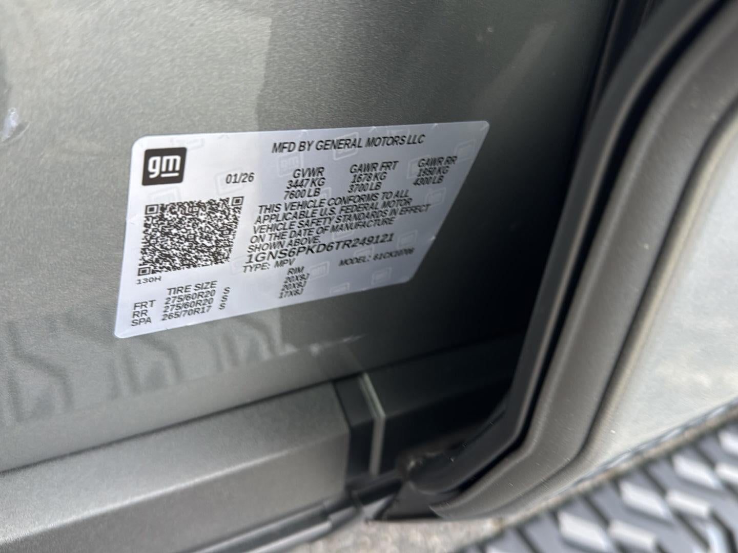 2026 Chevrolet Tahoe Z71