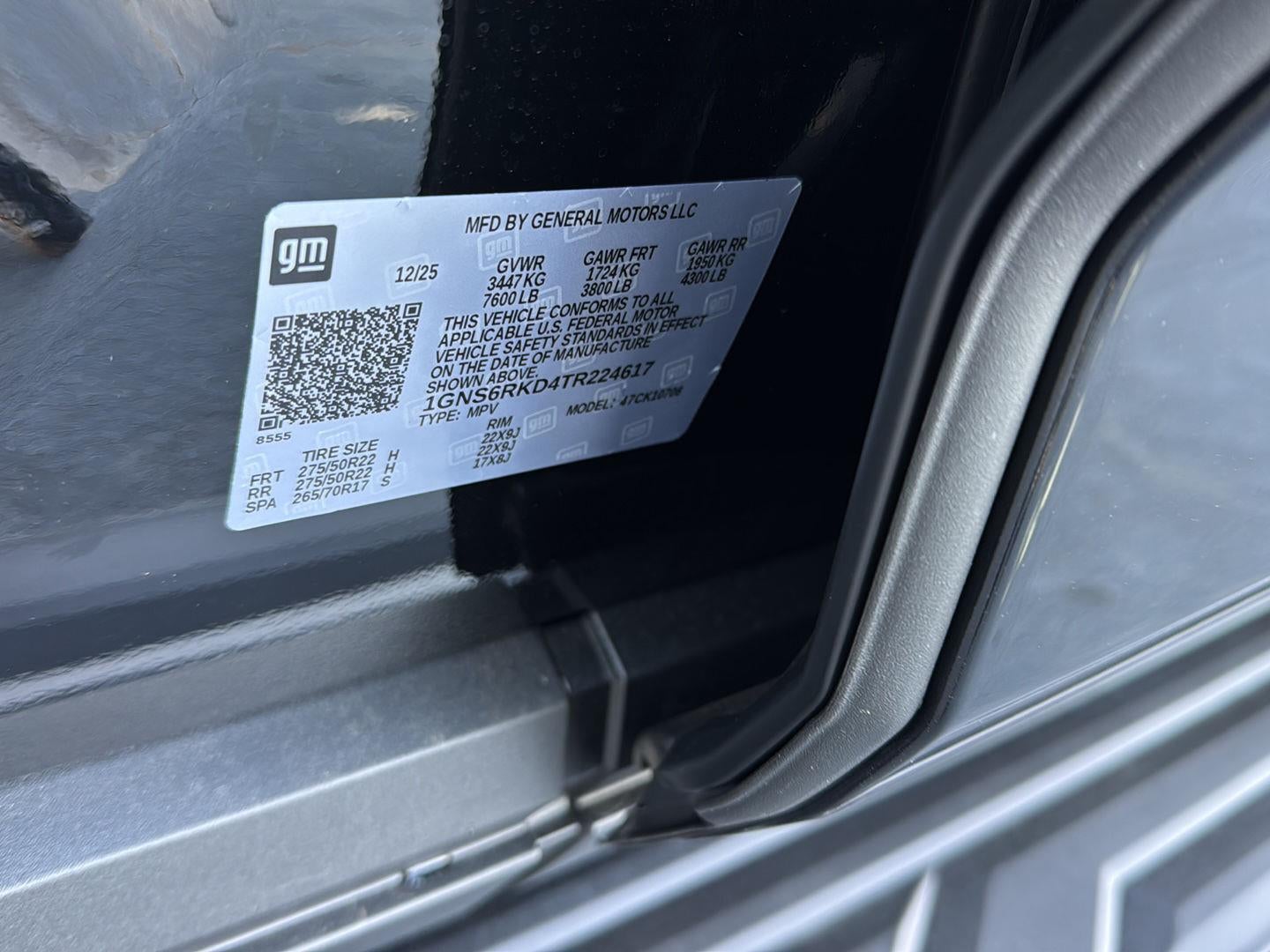 2026 Chevrolet Tahoe RST