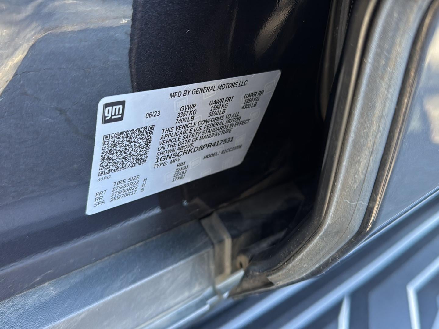 2023 Chevrolet Tahoe RST