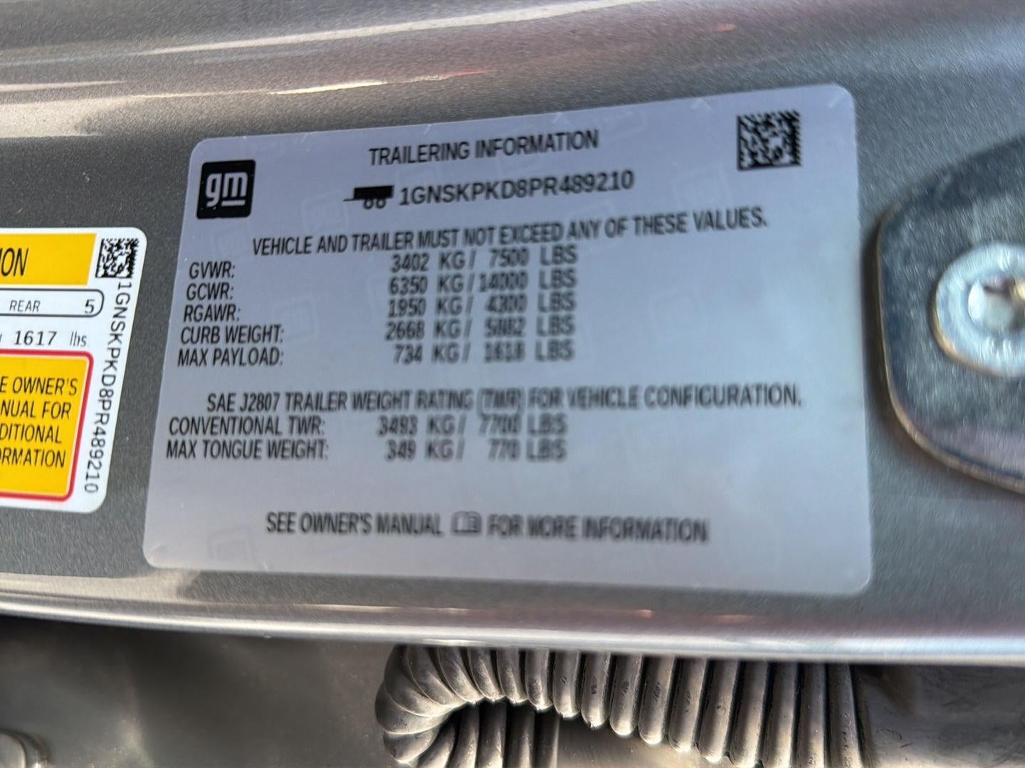 2023 Chevrolet Tahoe Z71