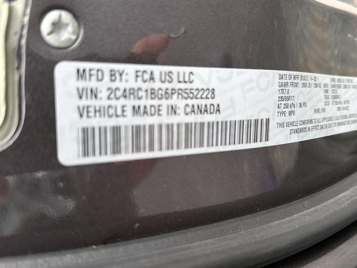 2023 Chrysler Pacifica Touring L