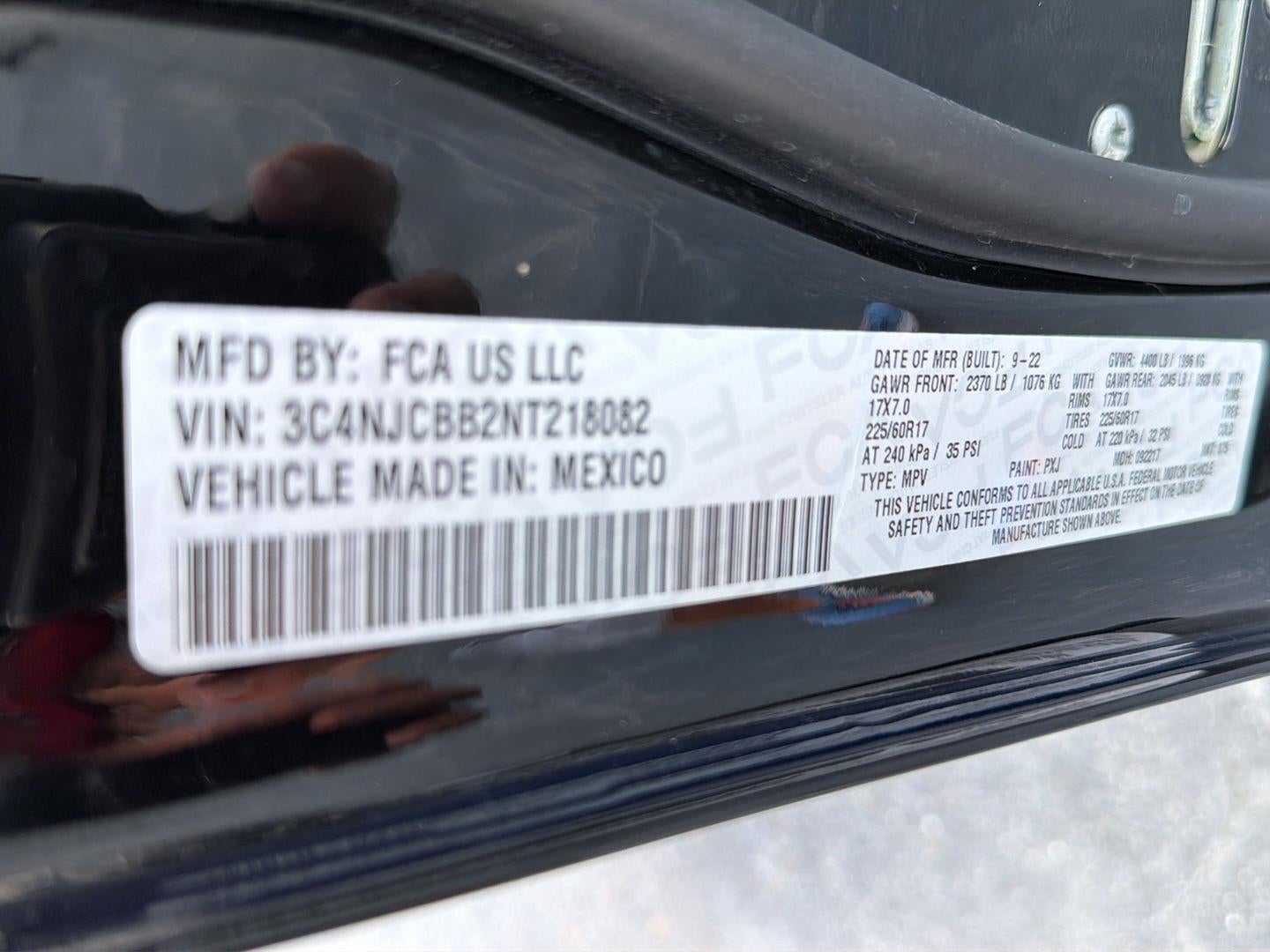 2022 Jeep Compass Latitude FWD