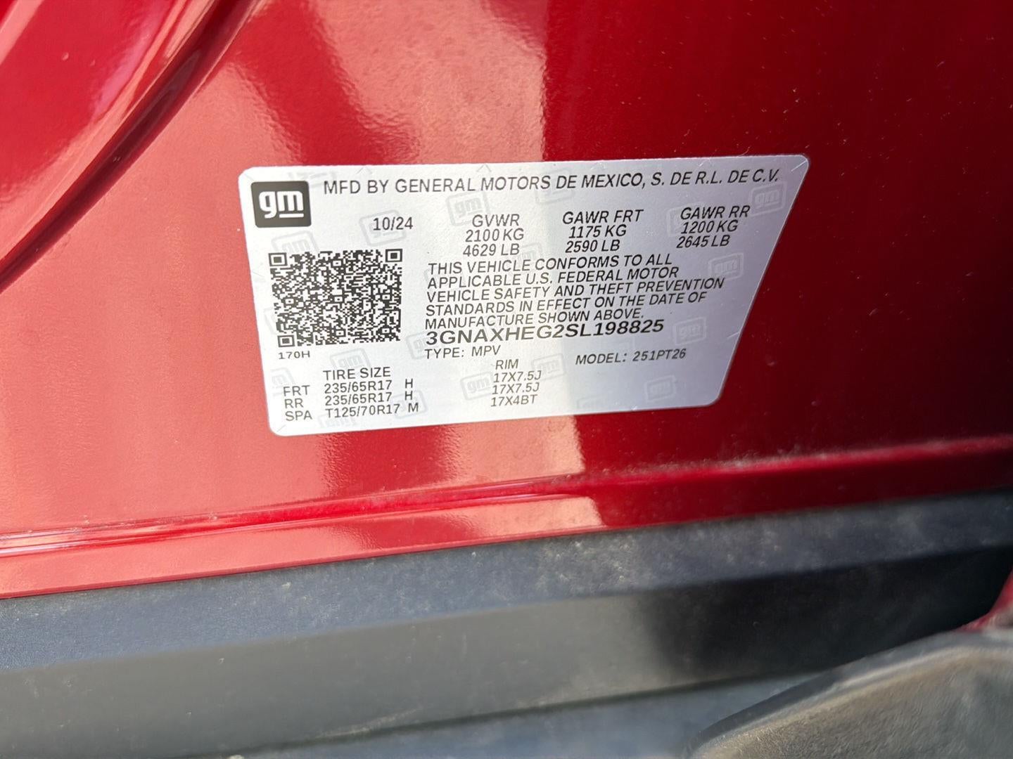 2025 Chevrolet Equinox LT
