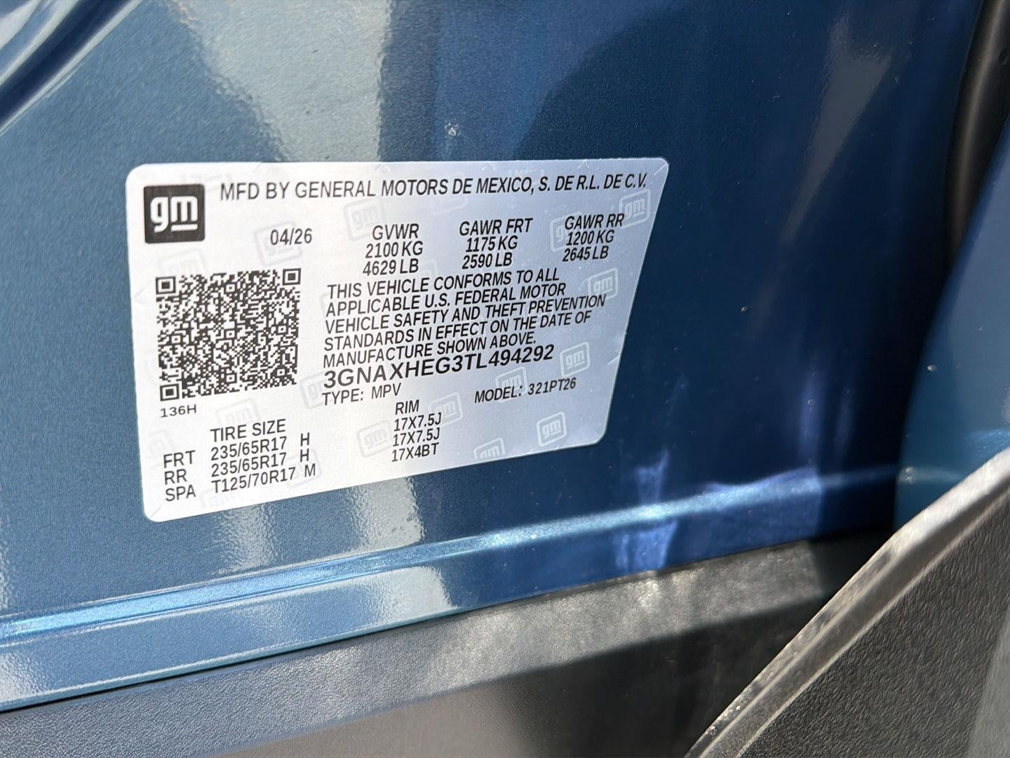 2026 Chevrolet Equinox LT