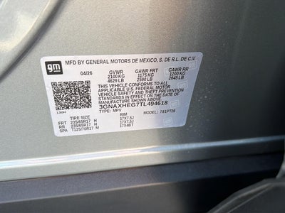 2026 Chevrolet Equinox LT