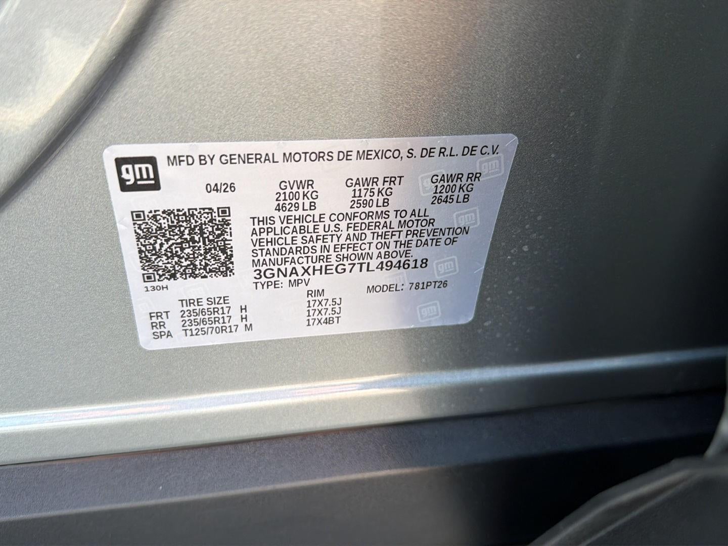 2026 Chevrolet Equinox LT