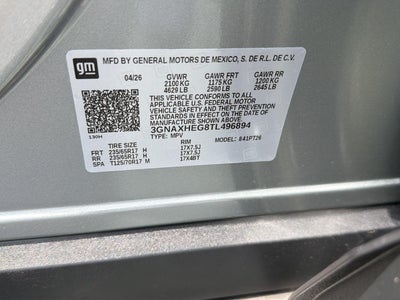 2026 Chevrolet Equinox LT