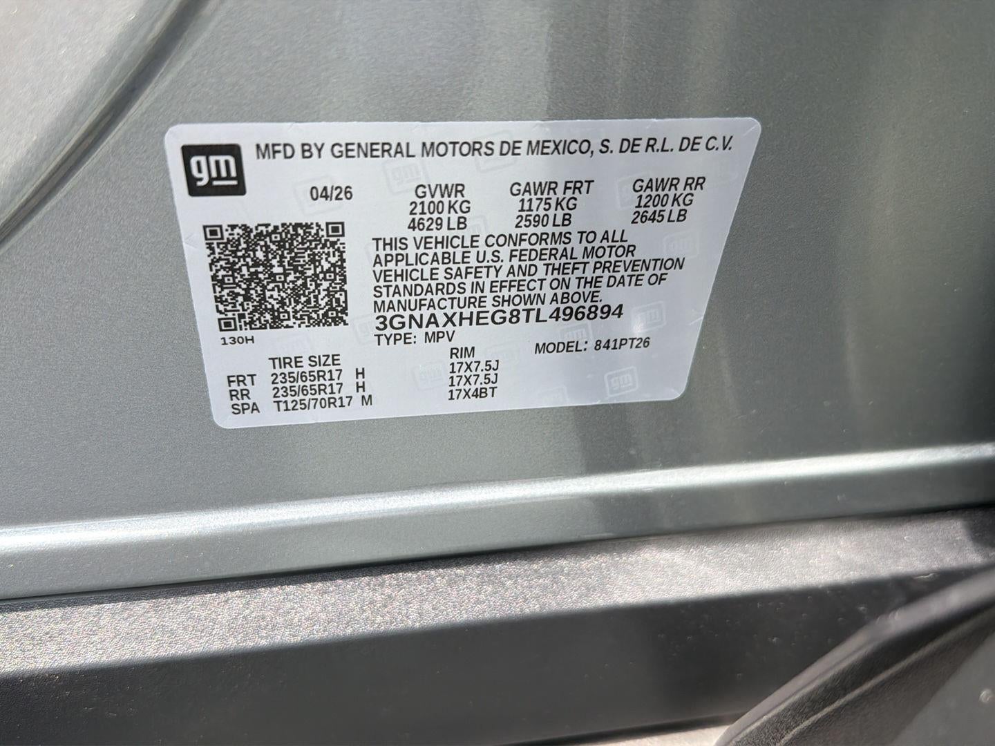 2026 Chevrolet Equinox LT