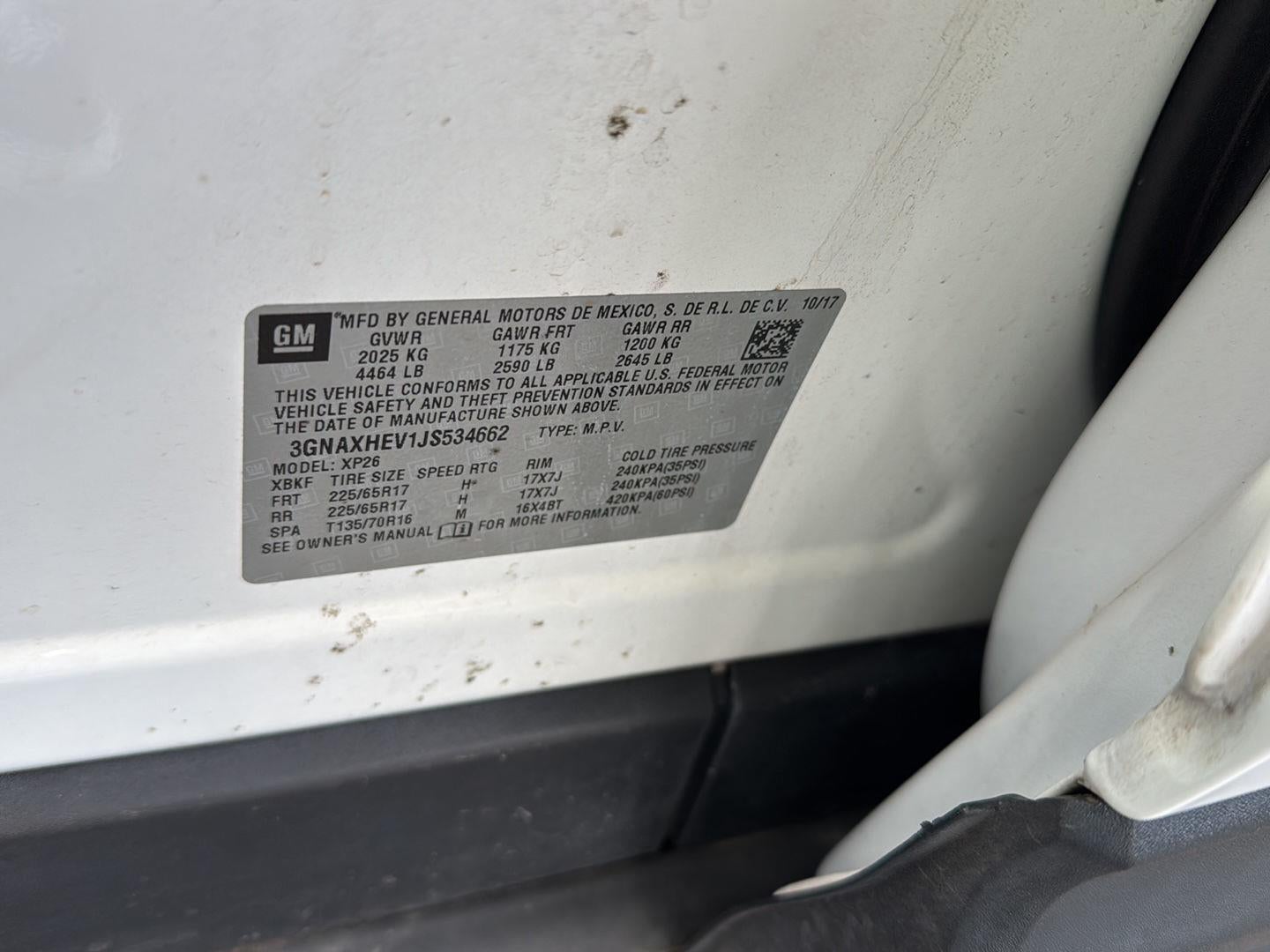 2018 Chevrolet Equinox LS