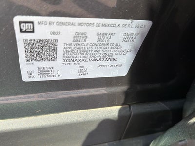 2022 Chevrolet Equinox LT