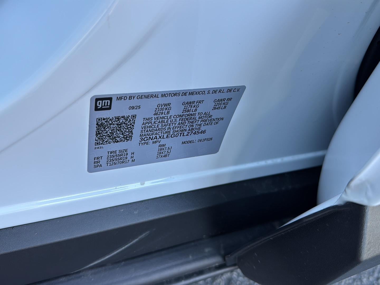 2026 Chevrolet Equinox RS