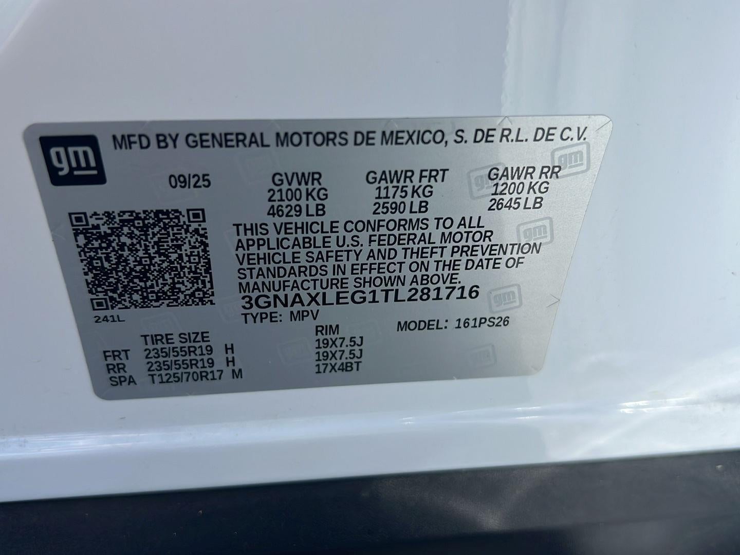 2026 Chevrolet Equinox RS