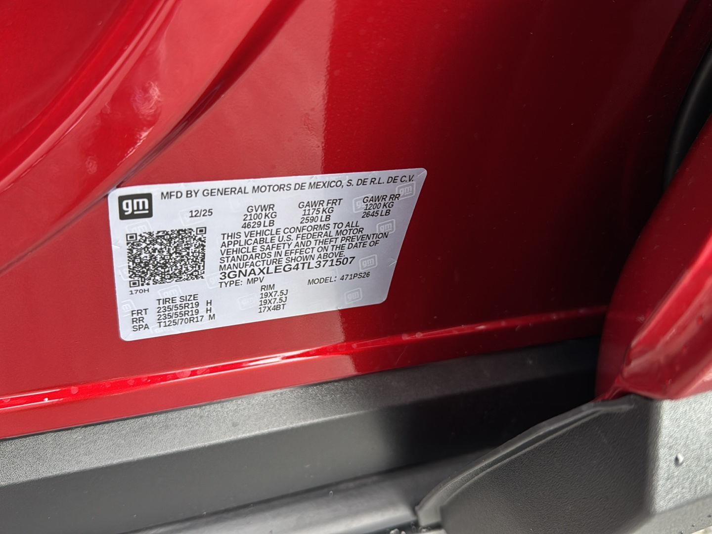 2026 Chevrolet Equinox RS