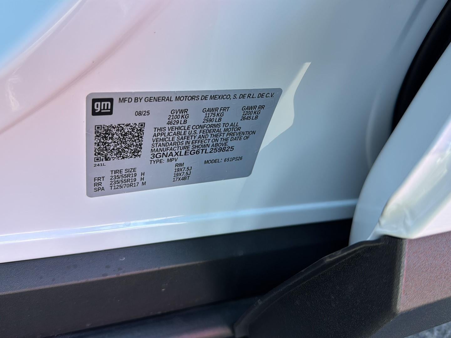 2026 Chevrolet Equinox RS