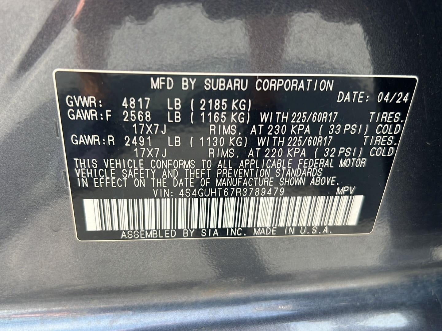 2024 Subaru Crosstrek Wilderness