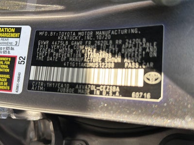 2021 Toyota Camry SE