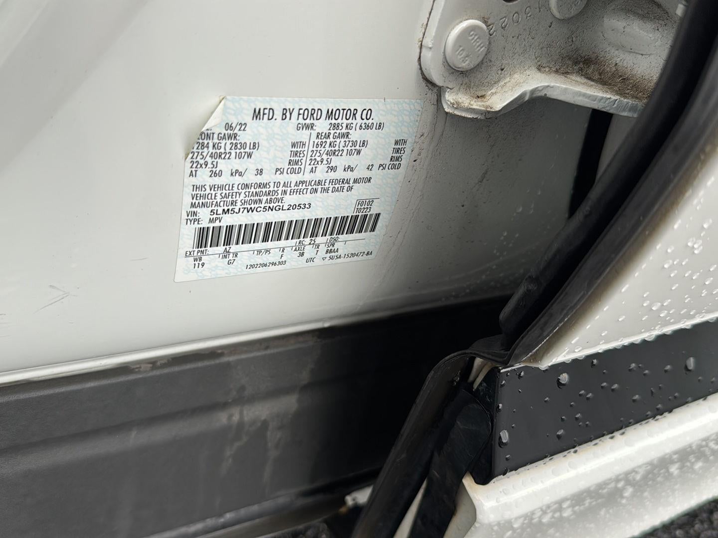 2022 Lincoln Aviator Reserve