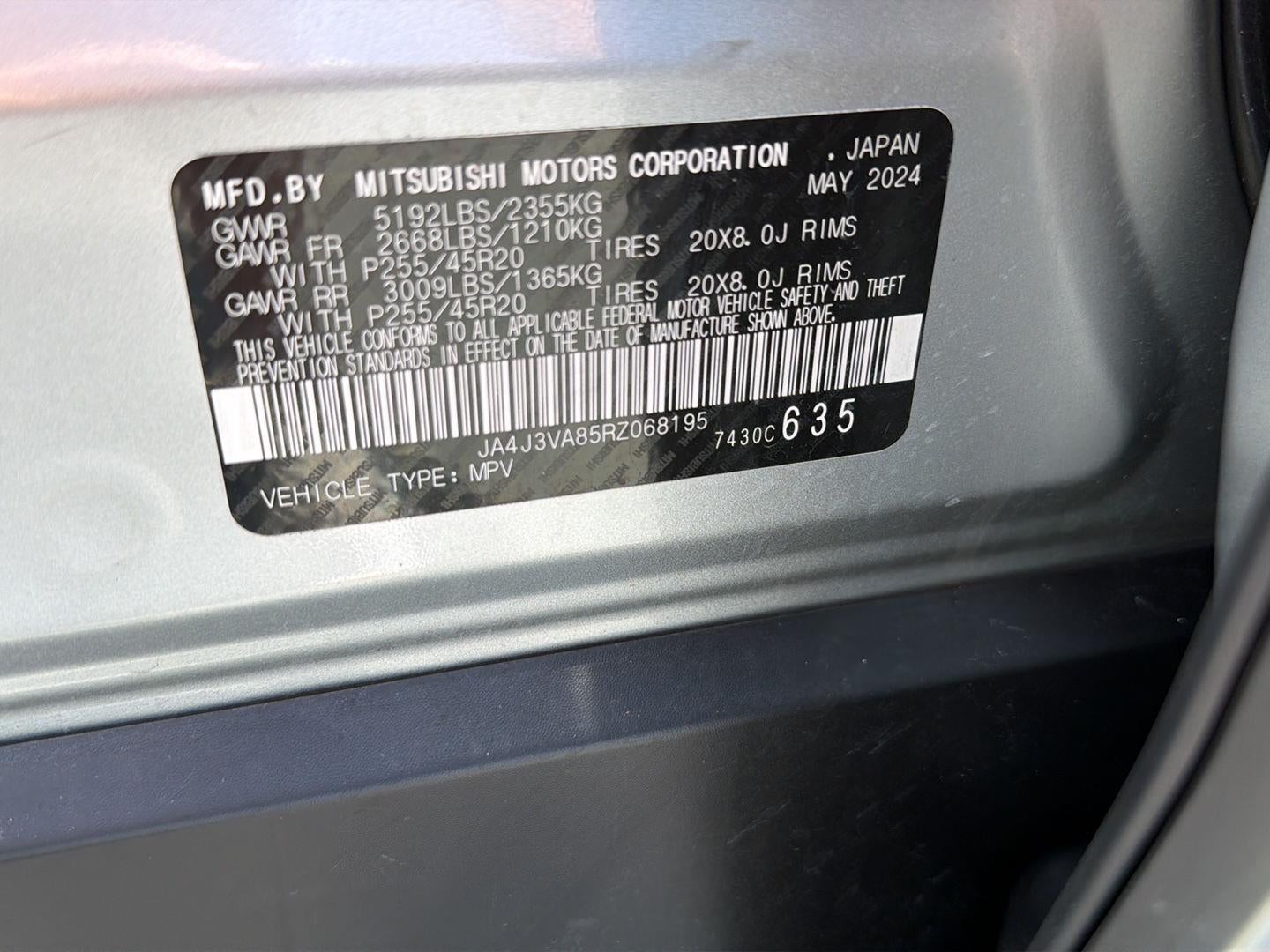 2024 Mitsubishi Outlander SE