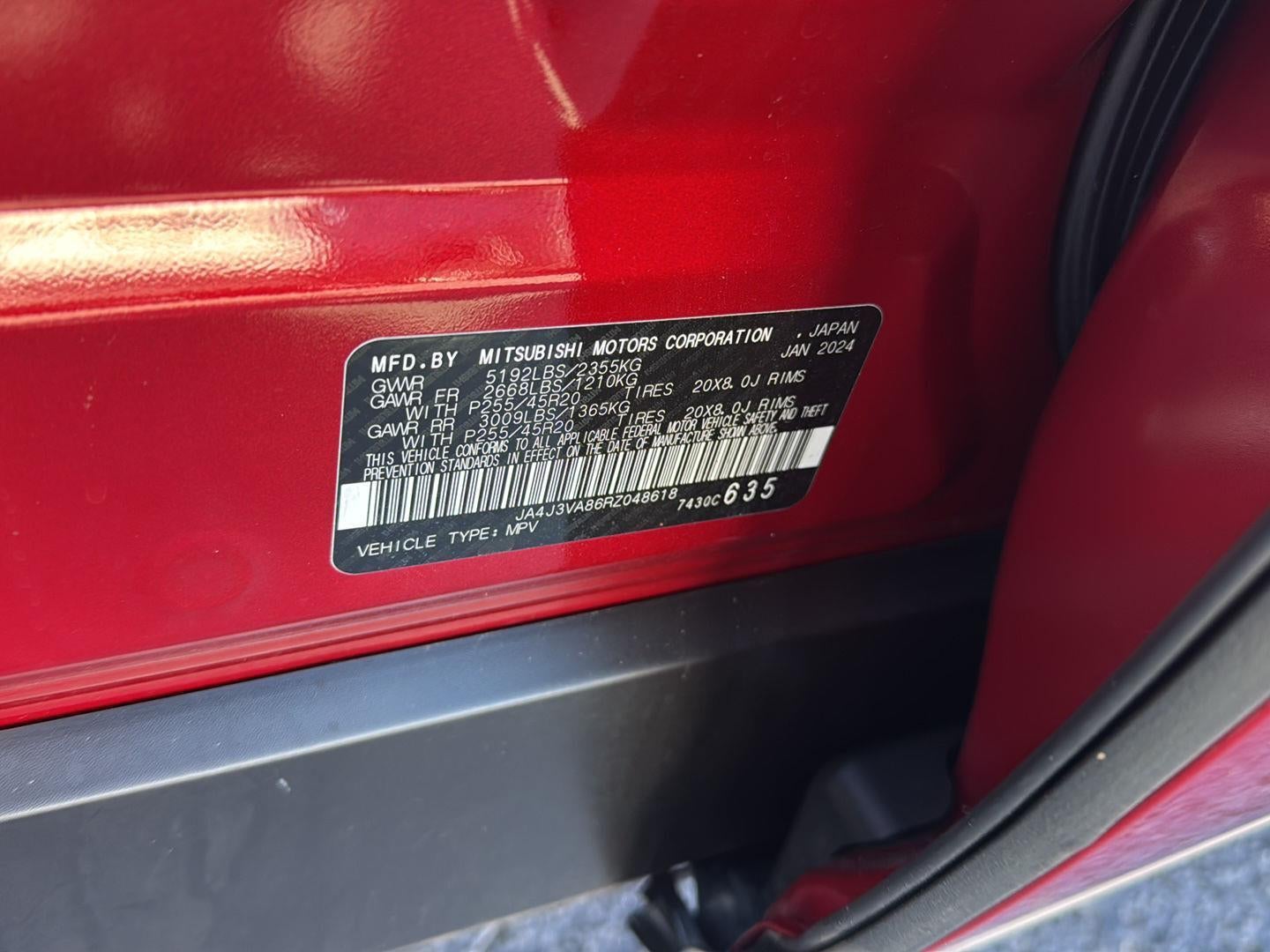 2024 Mitsubishi Outlander SE 2.5 2WD