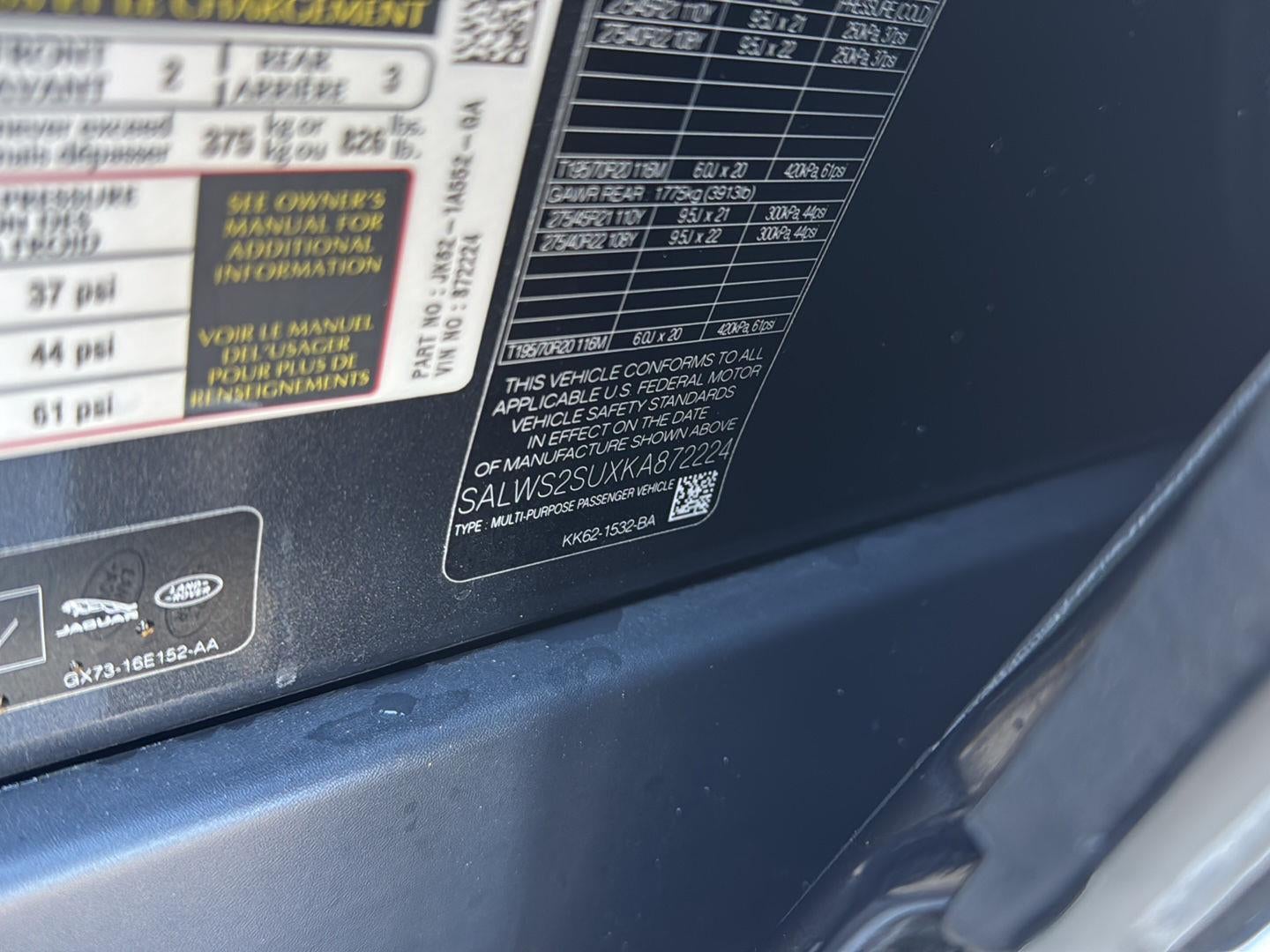 2019 Land Rover Range Rover Sport HST MHEV