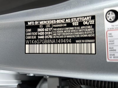 2022 Mercedes-Benz S 580 4MATIC®