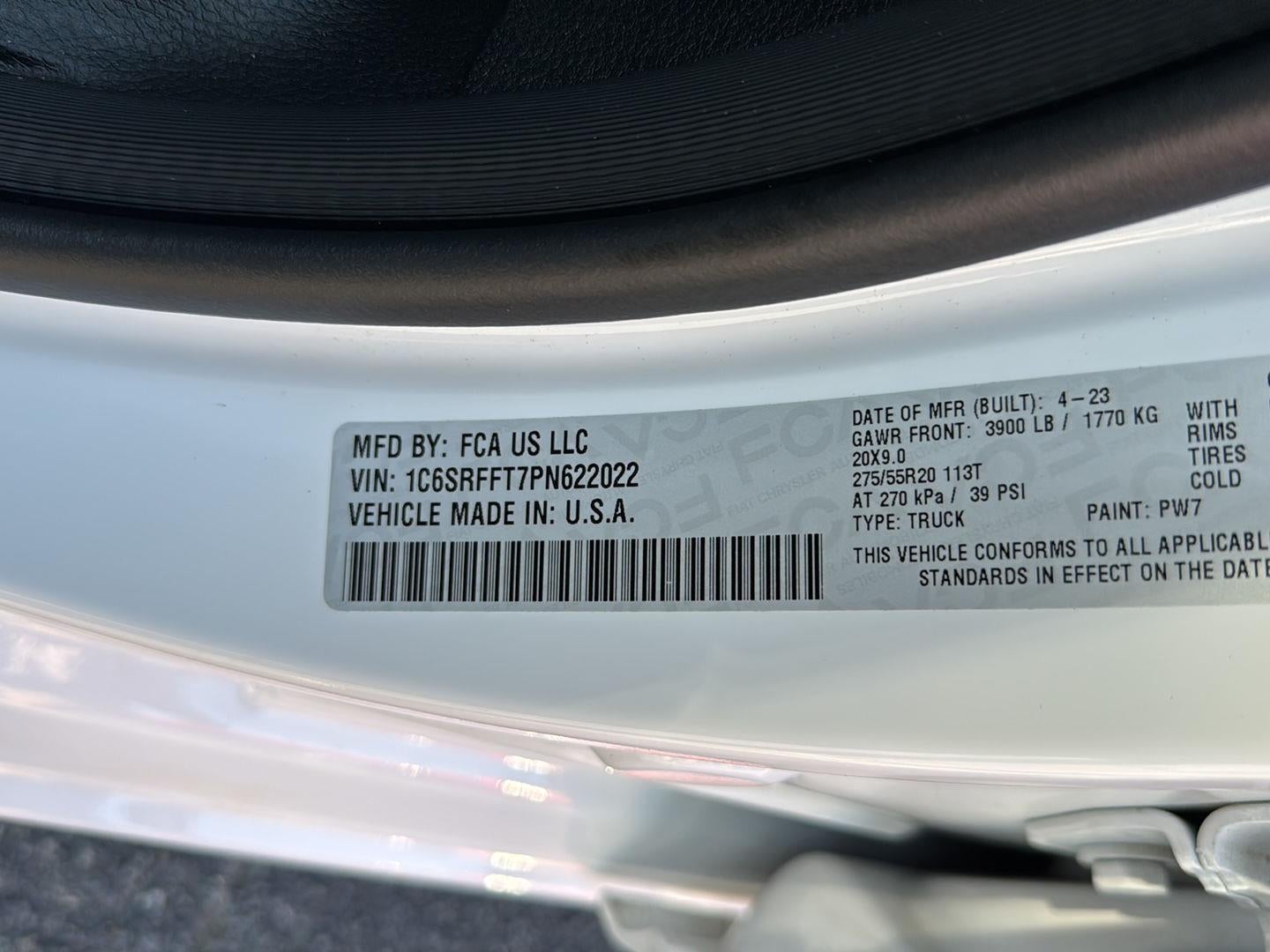 2023 RAM 1500 Big Horn