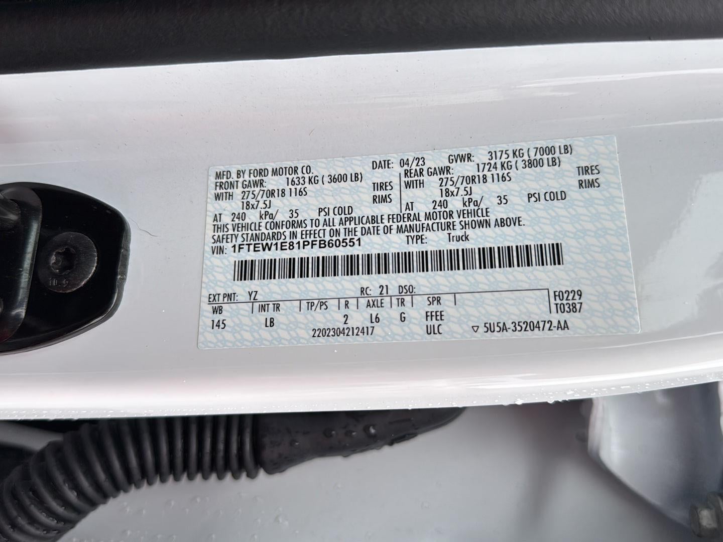 2023 Ford F-150 Tremor