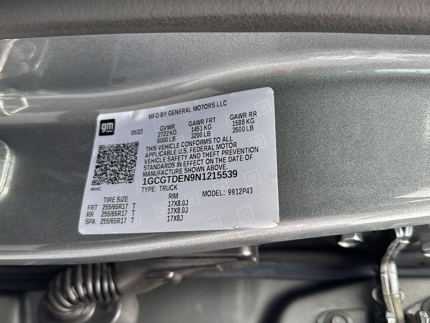 2022 Chevrolet Colorado 4WD Z71