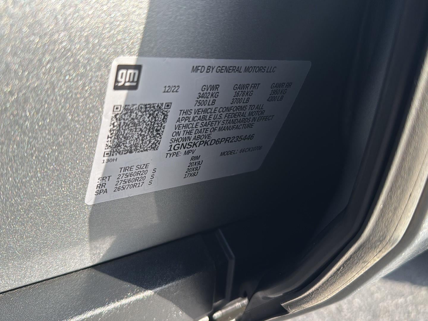 2023 Chevrolet Tahoe Z71