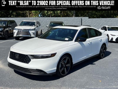 2024 Honda Accord Hybrid Sport