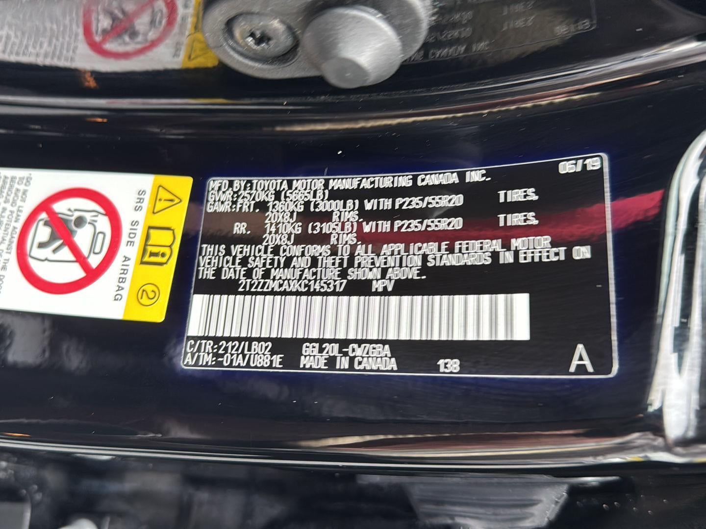 2019 Lexus RX 350 Premium